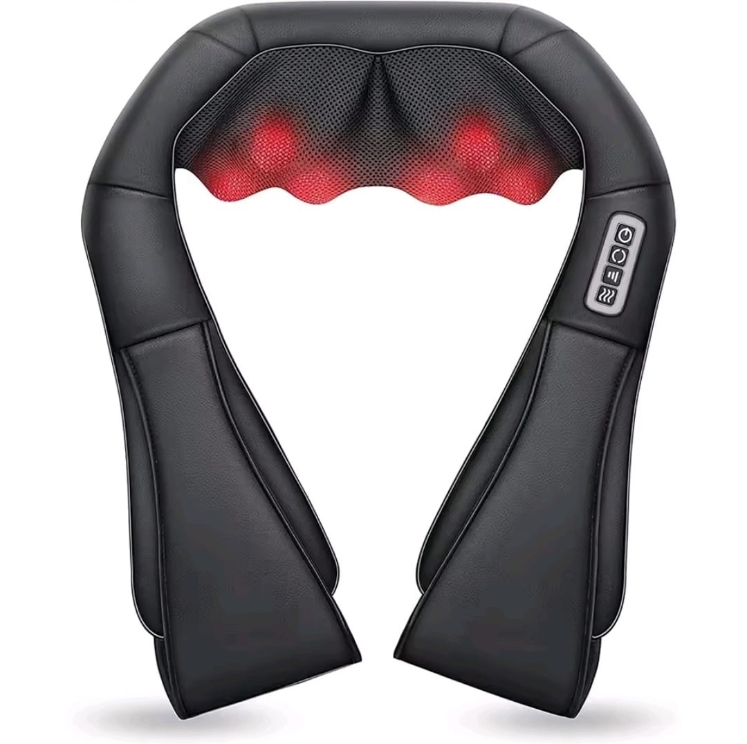 RelaxEase™ – Masseur Cervical Shiatsu Chauffant
